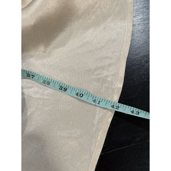 Dissh Satin Strapless Slip Dress Sz 6 Champagne Formal Wedding Bridal - Picture 12 of 12